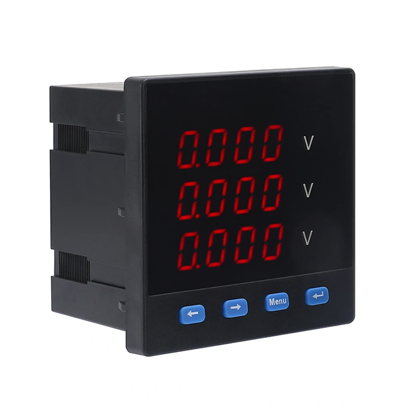 Voltmeter telung phase